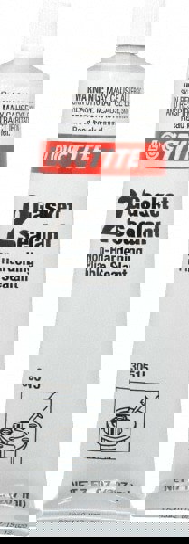 Elastic Sealant: 7 oz Tube, Black